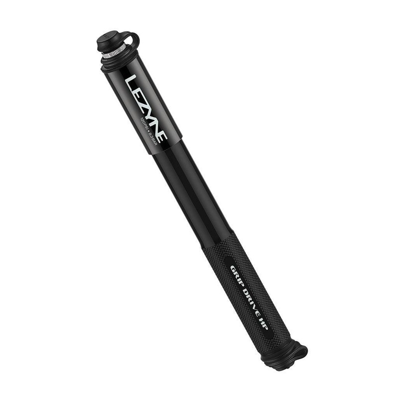 Lezyne Grip Drive High Pressure Hand Pump (Black)