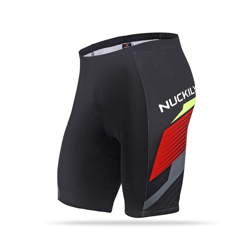 Nuckily MB021 Mens Cycling Shorts (Black)
