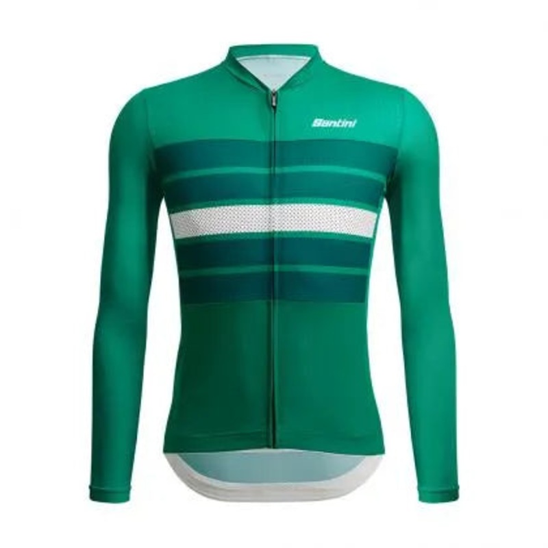 Santini Eco Sleek Bengal Men’s Cycling Jersey (Green)