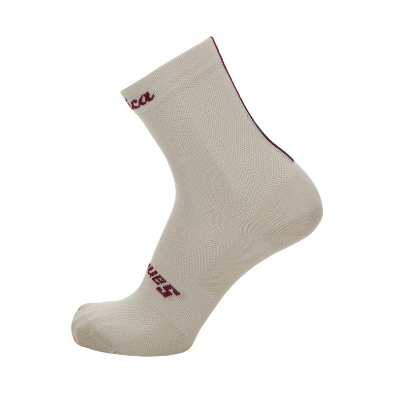 Santini Eroica Quiete Unisex Cycling Socks (Cappuccino)