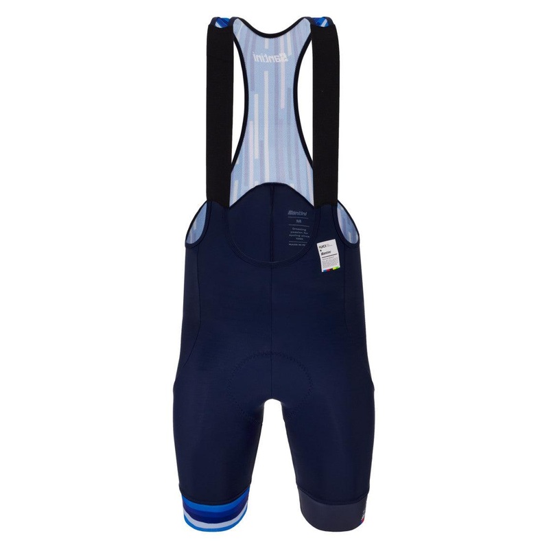 Santini UCI Salo Garda 1962 Men’s Cycling Bibshort (Navy Blue)