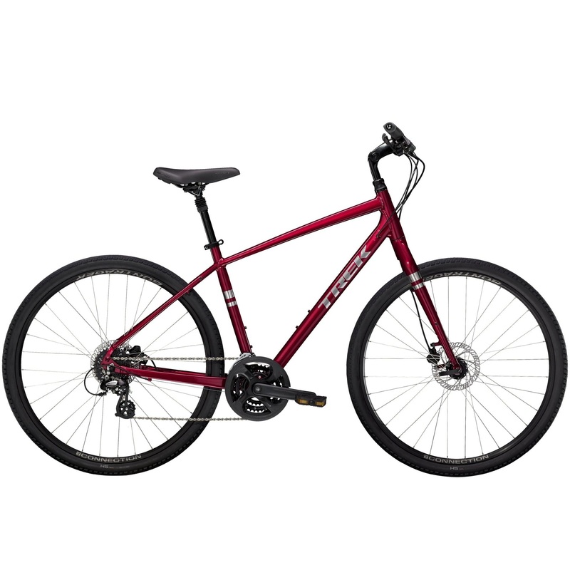 Trek Verve 2 Disc Hybrid (Rage Red)