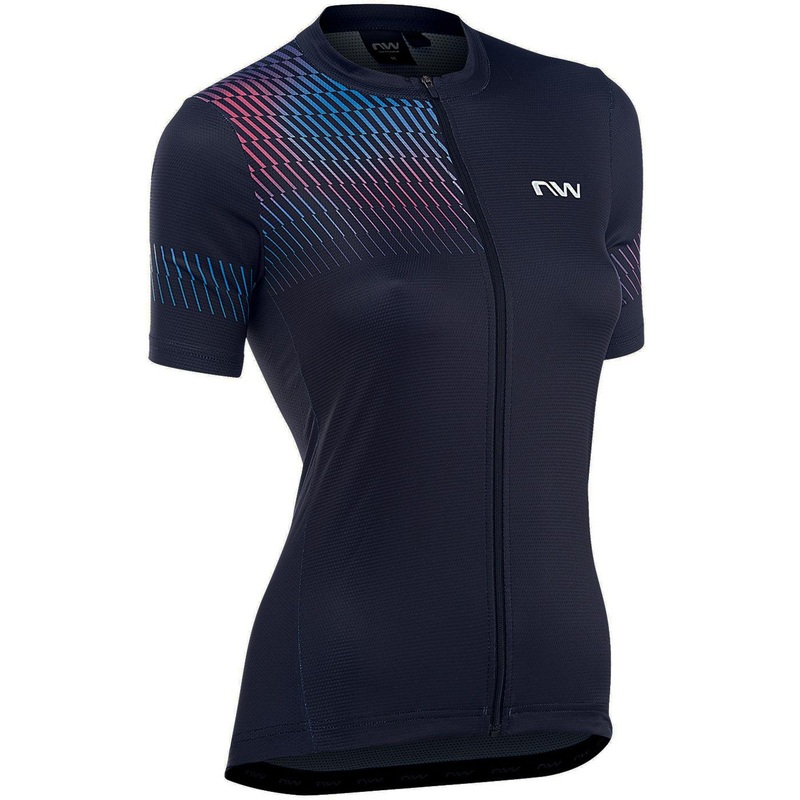 Northwave Origin Women’s Cycling Jersey (Black/Iridescent)