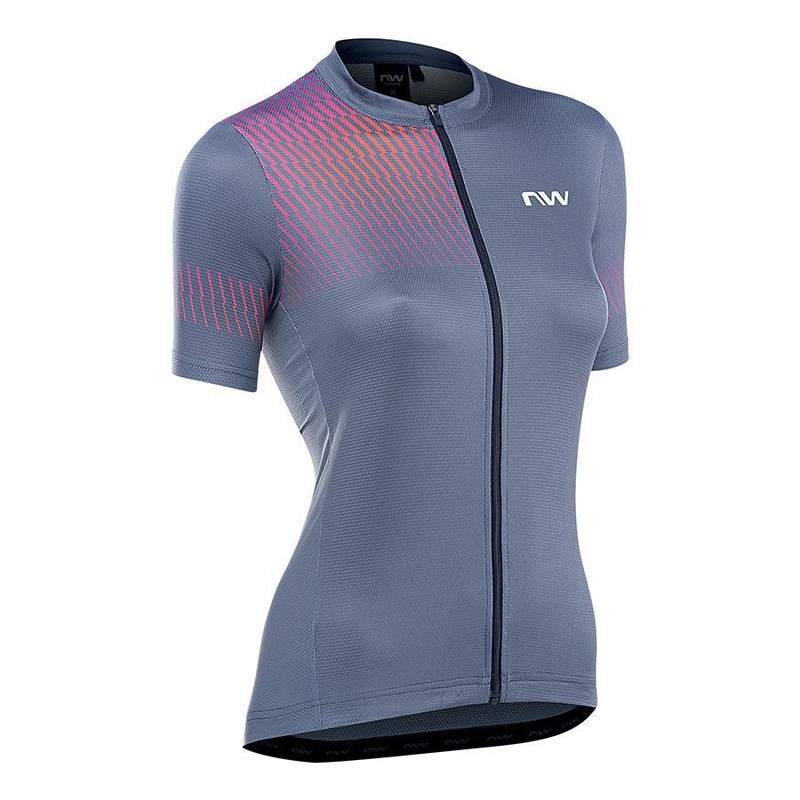 Northwave Origin Women’s Cycling Jersey (Dark Grey/Pastle)