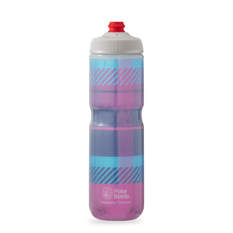 Polar Tartan Bottle (Pink/Navy)