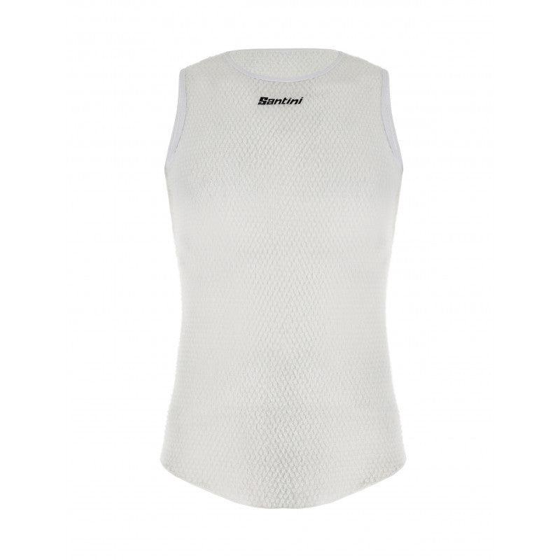 Santini Alpha Winter Mens Cycling Baselayer (White)