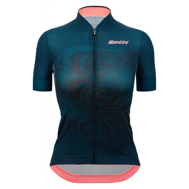 Santini Delta Vortex Women’s Cycling Jersey (Teal)