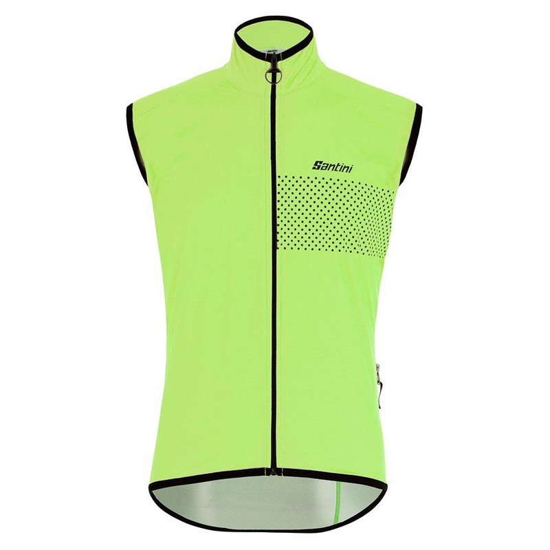 Santini Gaurd Nimbus Rain Vest (Green)