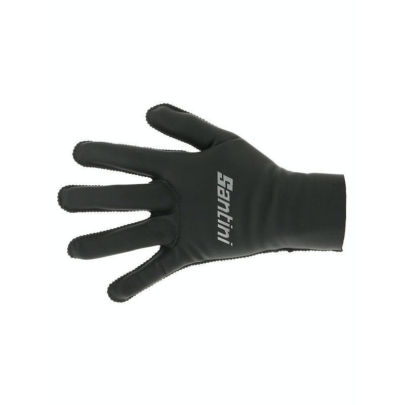 Santini Vega Extreme Unisex full Cycling Gloves (Black)