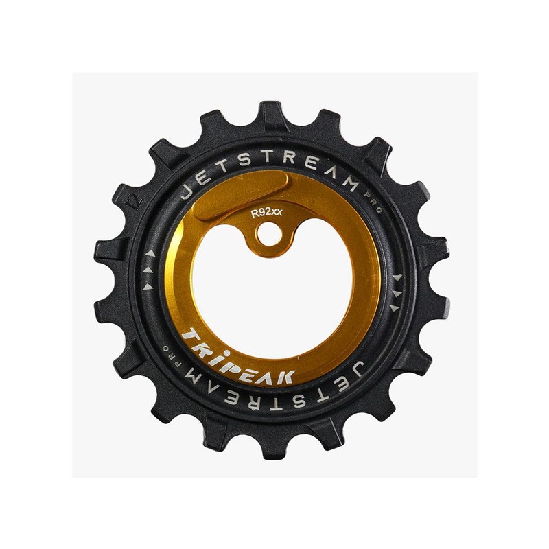 Tripeak Oversize Pulley Kit 12/18T, Ceramic Bearing Sram AXS, 12-Spd (Gold)