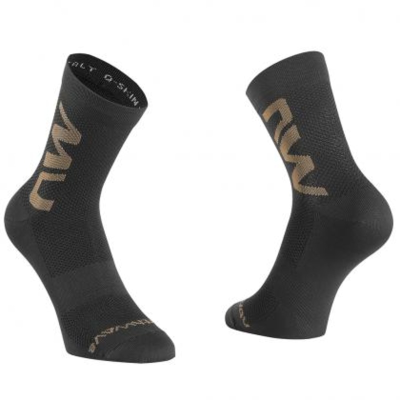 Northwave Exterme Air Mid Men’s Cycling Socks (Black/Sand)