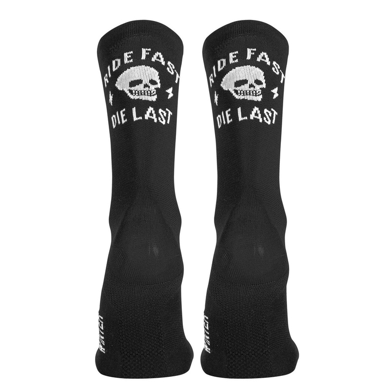 Northwave Ride Fast Die Last Unisex Cycling Socks (Black)