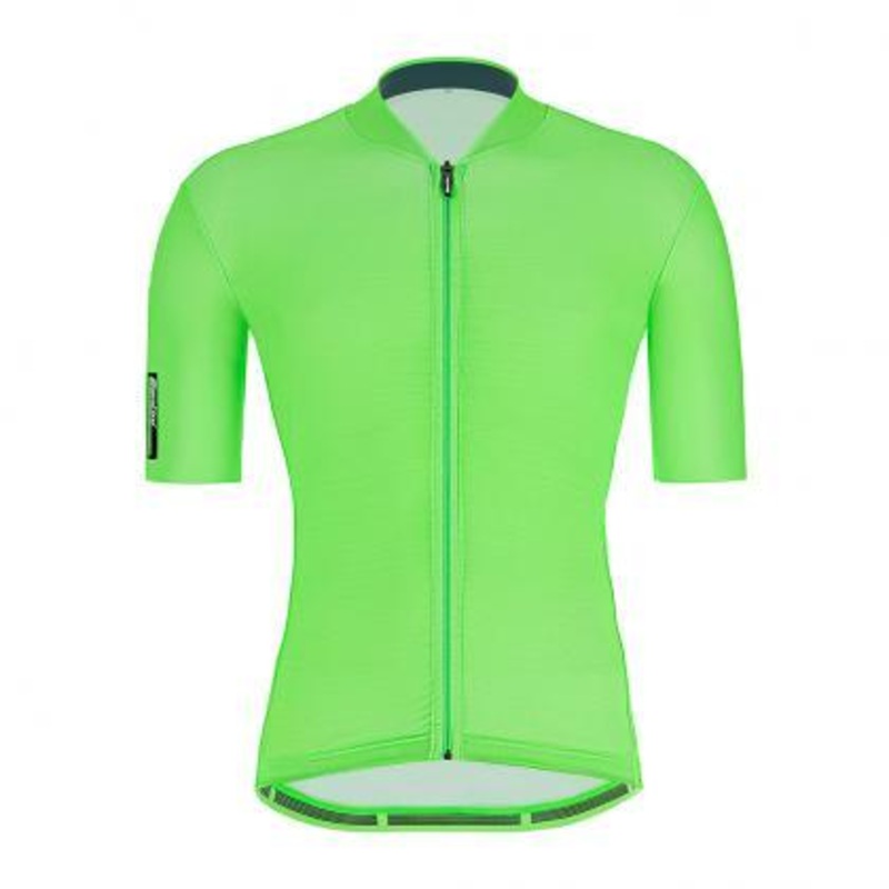 Santini Colore Mens Cycling Jersey (Fluo Green)