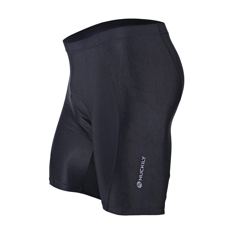 Nuckily VG001 Mens Cycling Shorts (Black)