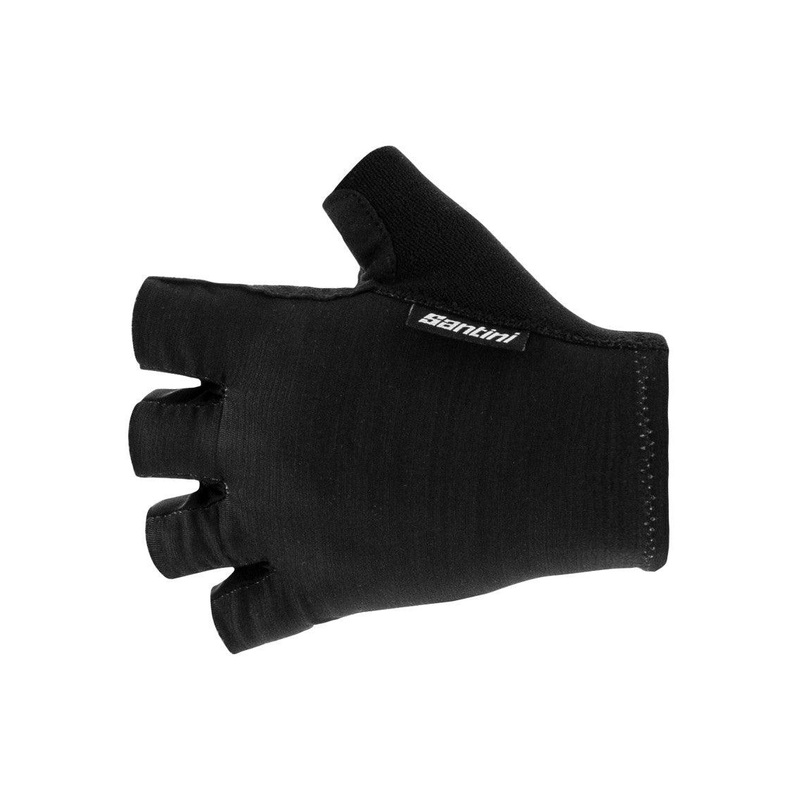 Santini Cubo Unisex Cycling Gloves (Black)