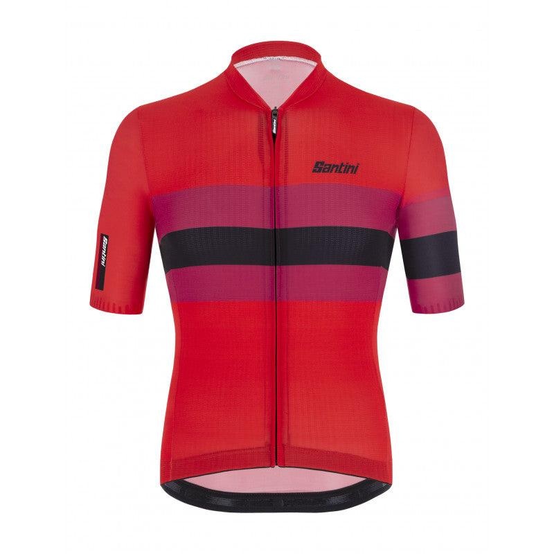 Santini Eco Sleek Bengal Men’s Cycling Jersey (Orange)