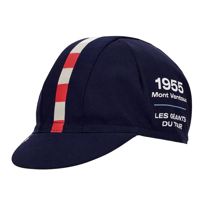 Santini Tour De France Malliot Jaune Ventoux Cycling Cap (Blue)