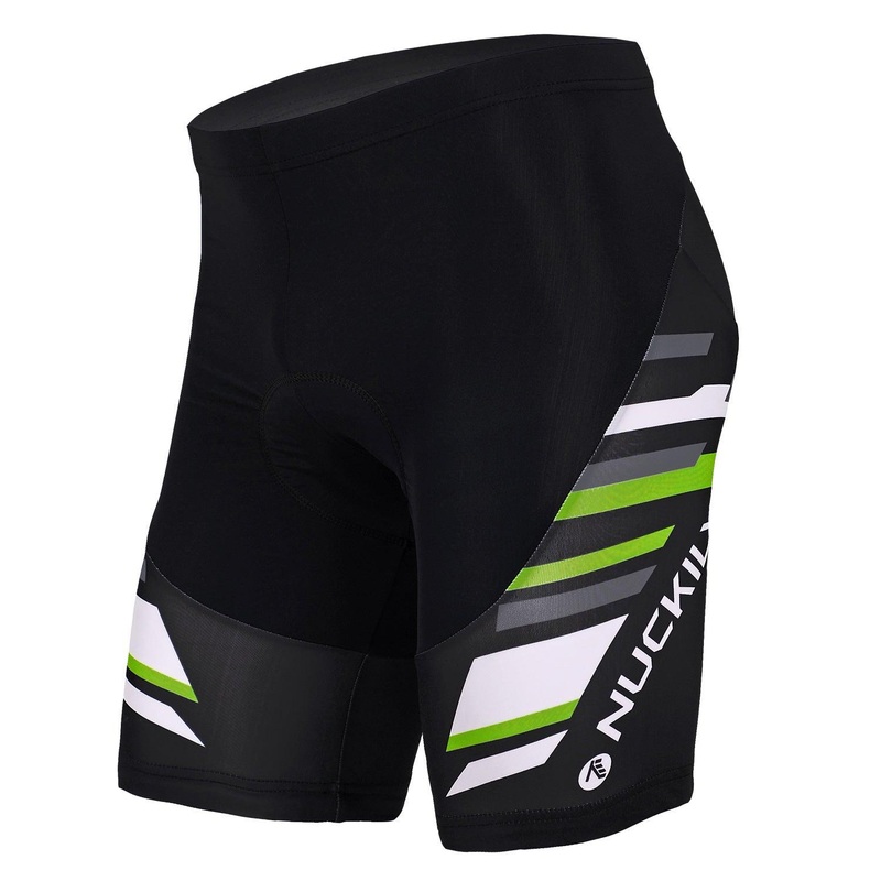 Nuckily MB004 Mens Cycling Shorts (Black)