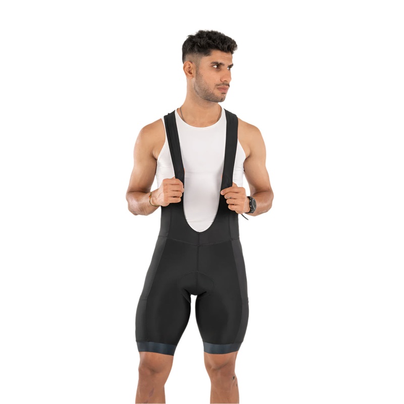 Apace Explore Men’s Cycling Bibshorts (Ebony)