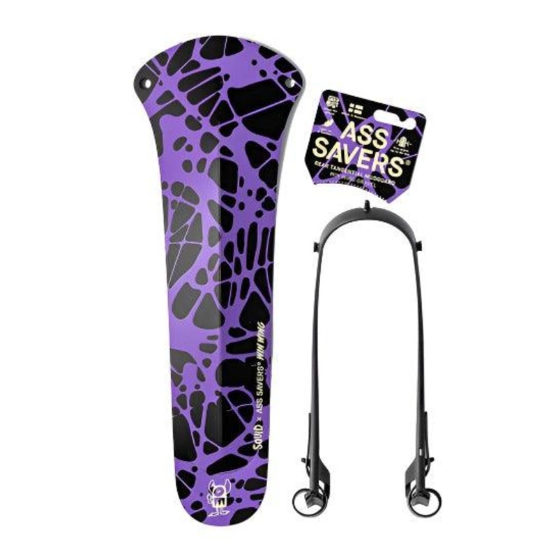 Ass Savers Win Wing 2 Gravel 60mm Fender (Squid)