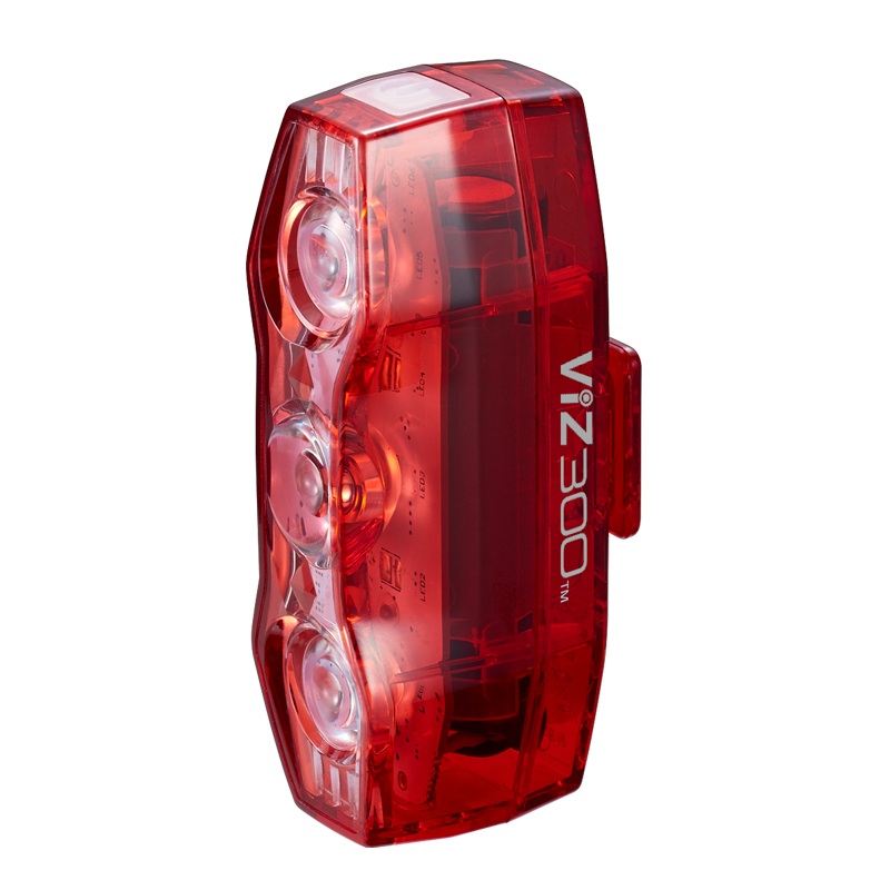 Cateye Viz 300 Rear Light (Red)