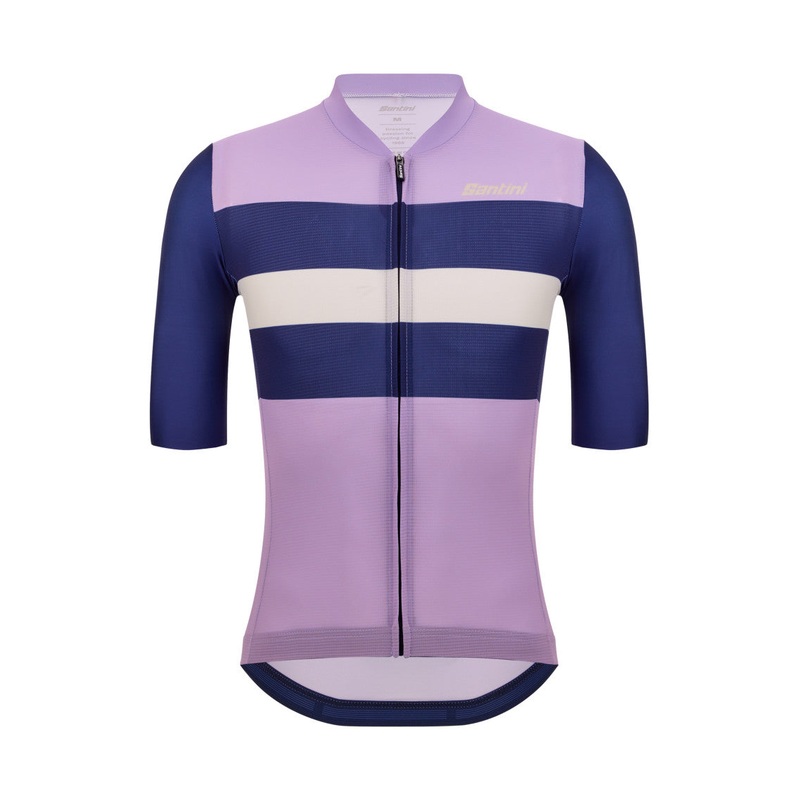 Santini Bengal Unisex Cycling Jersey (Navy Blue)