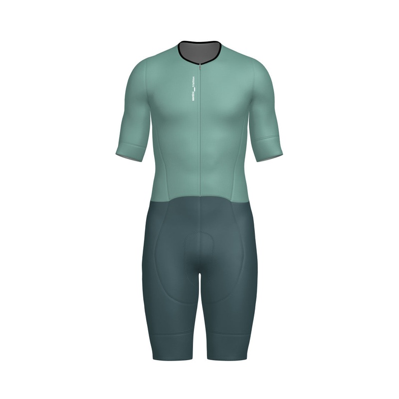 Santini Leaf Women’s Traithlon Suit (Acqua)