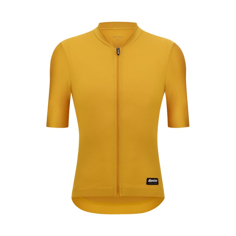 Santini Ready To Ride Unisex Cycling Jersey (Ochre)