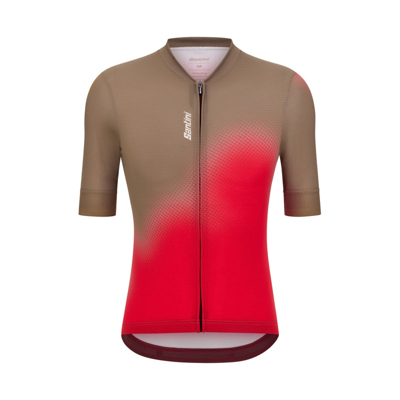 Santini Spot Unisex Cycling Jersey (Rashberry)