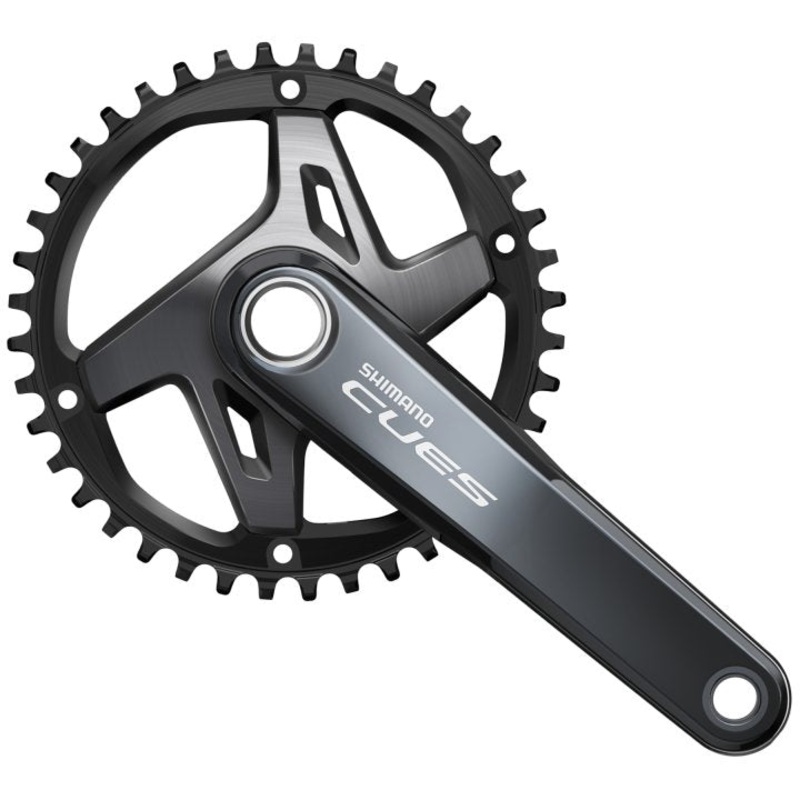 Shimano Cues FC-U8000 Hollowtech II Crankset w/o CG (Black)