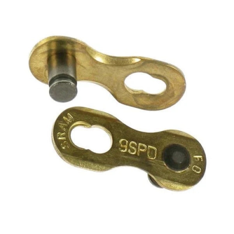 SRAM 9 Speed PoweLink Chain Connectors (Gold)