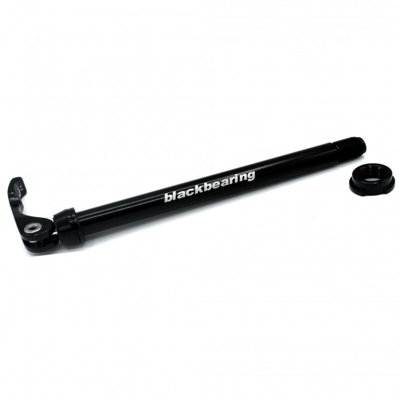 Black Bearing F15.5 15mm Quick Release Thru Axle (Black)