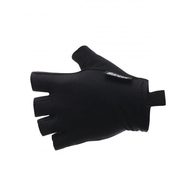 Santini Brisk Unisex Cycling Gloves (Black)