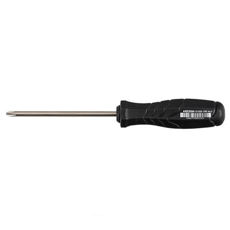 Hozan D-555-100 Screwdriver (Black)