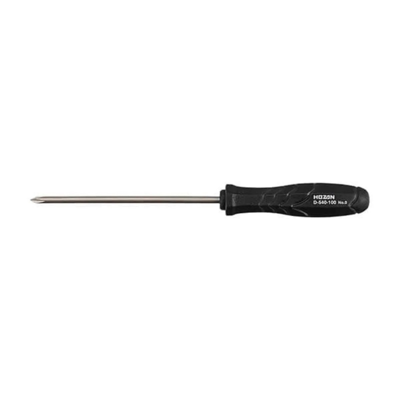 Hozan D-540-100 Screwdriver (Black)