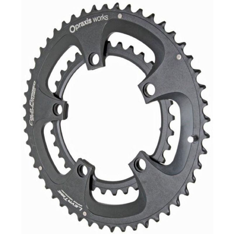 Praxis Buzz 10/11/12 Speed Chainring (Black)