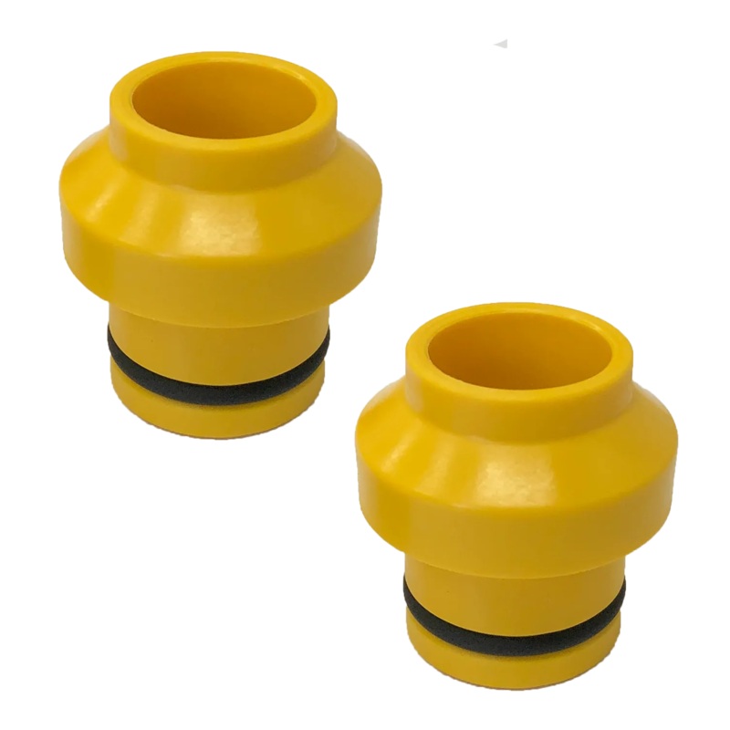 Seasucker Huske 15mm Boost Thru Axle Plugs (Yellow)