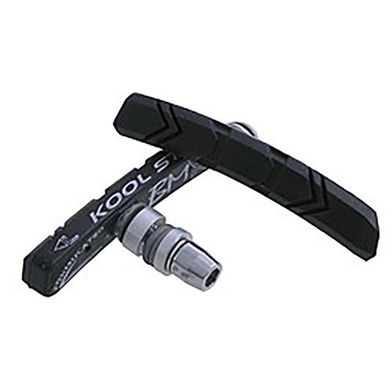 Kool Stop BMX Threaded Rubber Rim Brake Pads (Black)