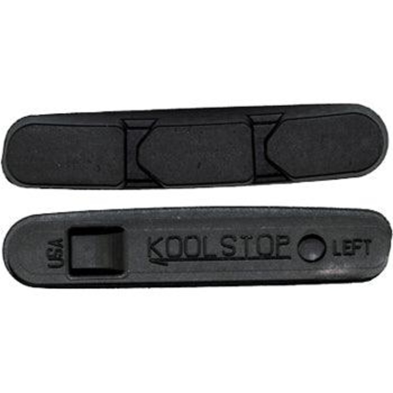 Kool Stop Rubber Campagnolo SR Super Record 2011 Insert Replacement Pads (Black)