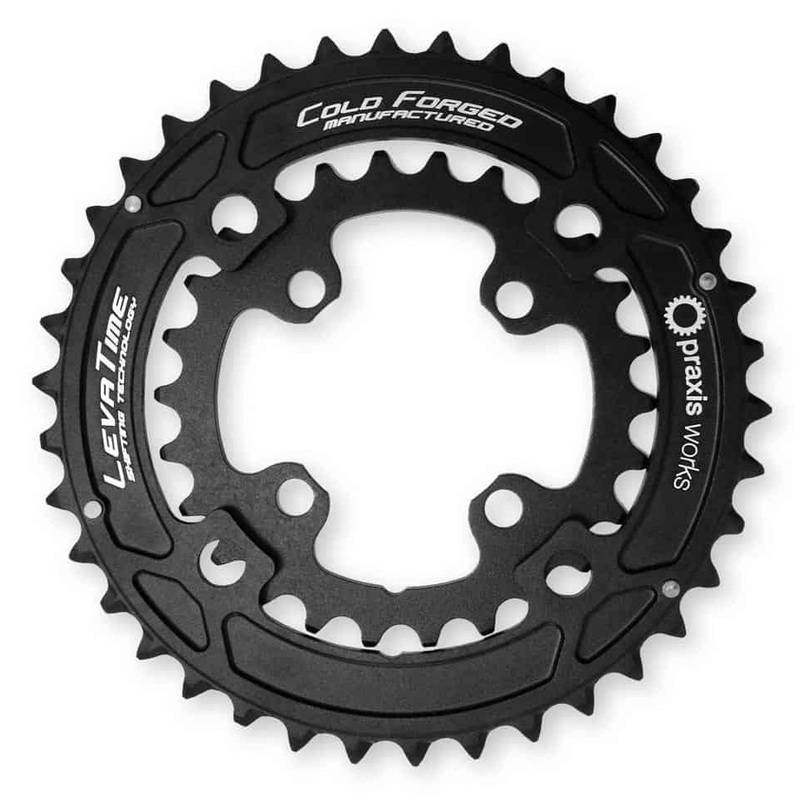Praxis 2x 11 Speed Chainring (Black)