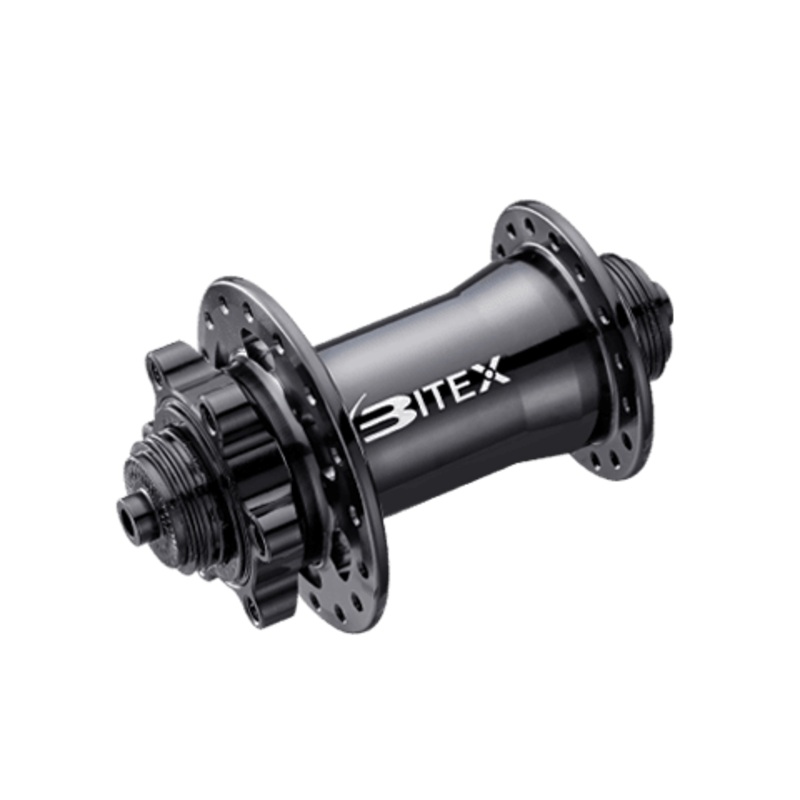 Bitex BX207F 12mm Disc Brake Front Hub (Black)