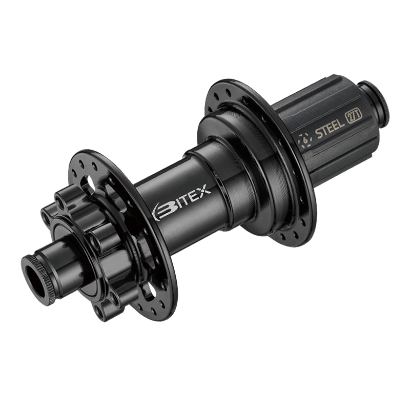 Bitex BX217R 6 Bolt Rear Hub (Black)