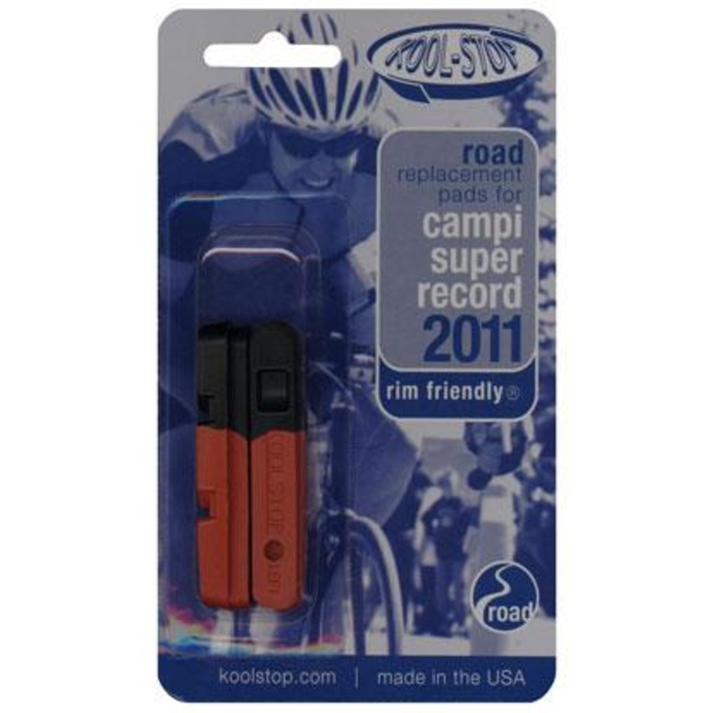 Kool Stop Campagnolo SR Super Record 2011 Insert Replacement Pads (Dual Compound)