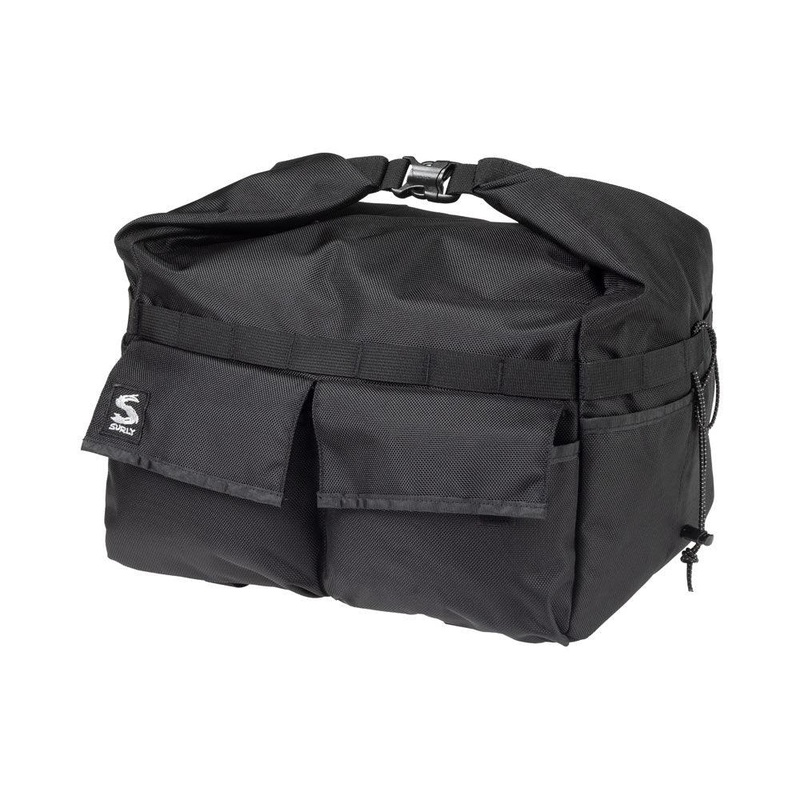 Surly Porteur House Front Pannier Bag (Black)
