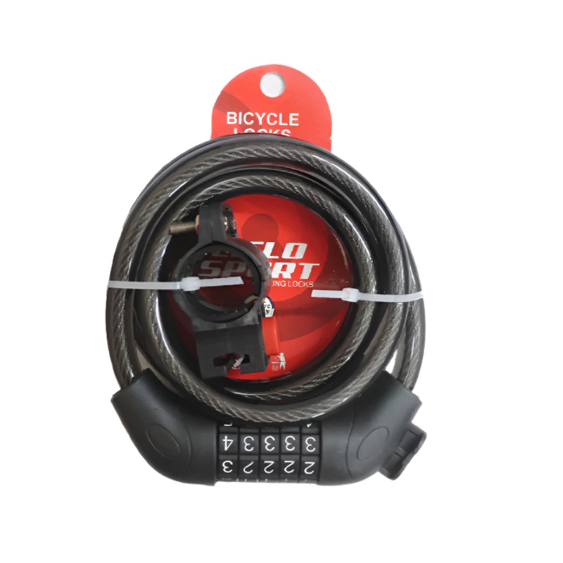 Ciclosport Numeric Lock (Black)