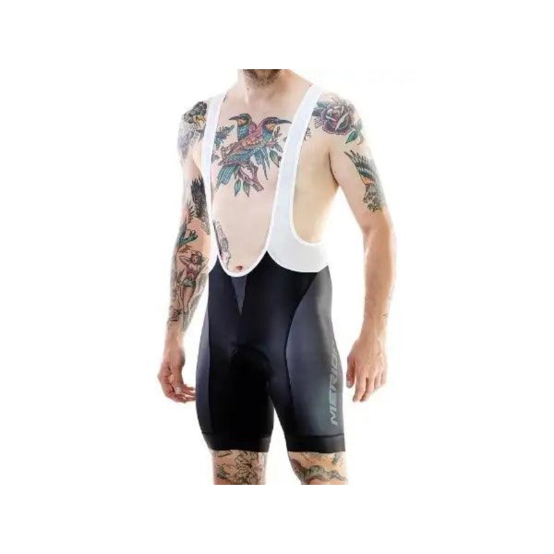 Merida Rider Mens Cycling Bibshorts (Black/Grey)