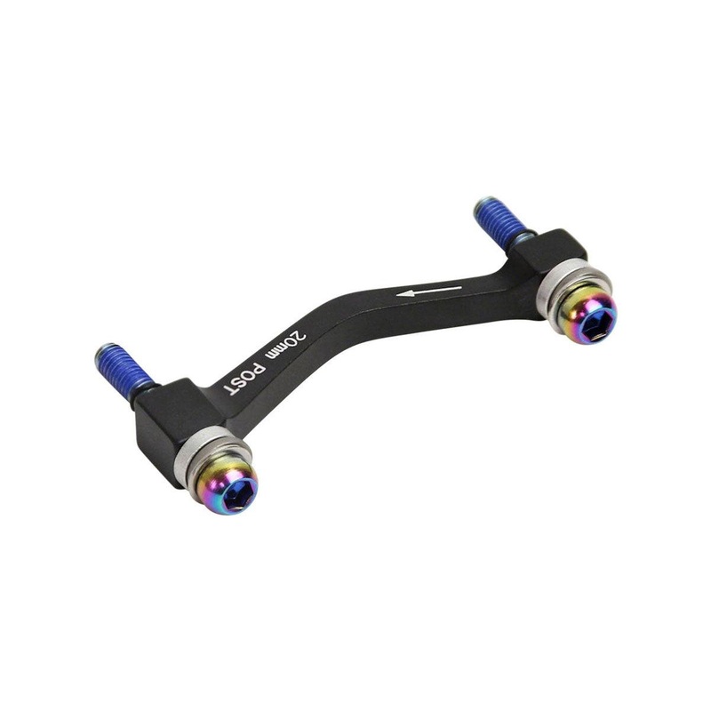 Sram Disc Brake Adapter Post Mount (Rainbow Bolts)