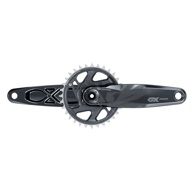 SRAM GX Eagle FC-GX-1-C1 Dub Crankset (Black)