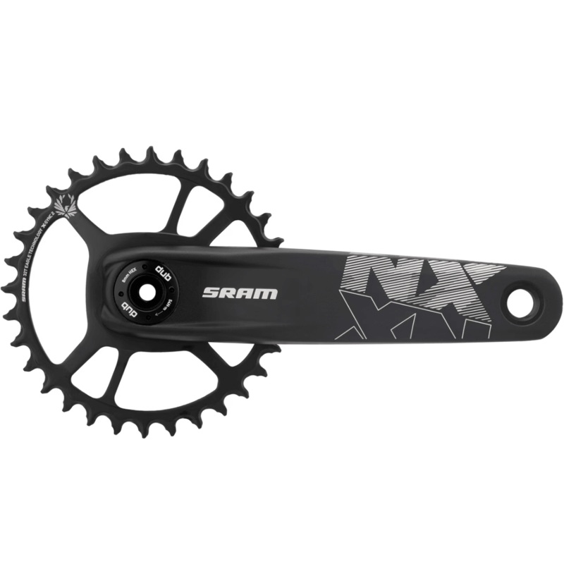 SRAM NX Eagle Boost FC-NX-1-C1 Dub Crankset (Black)