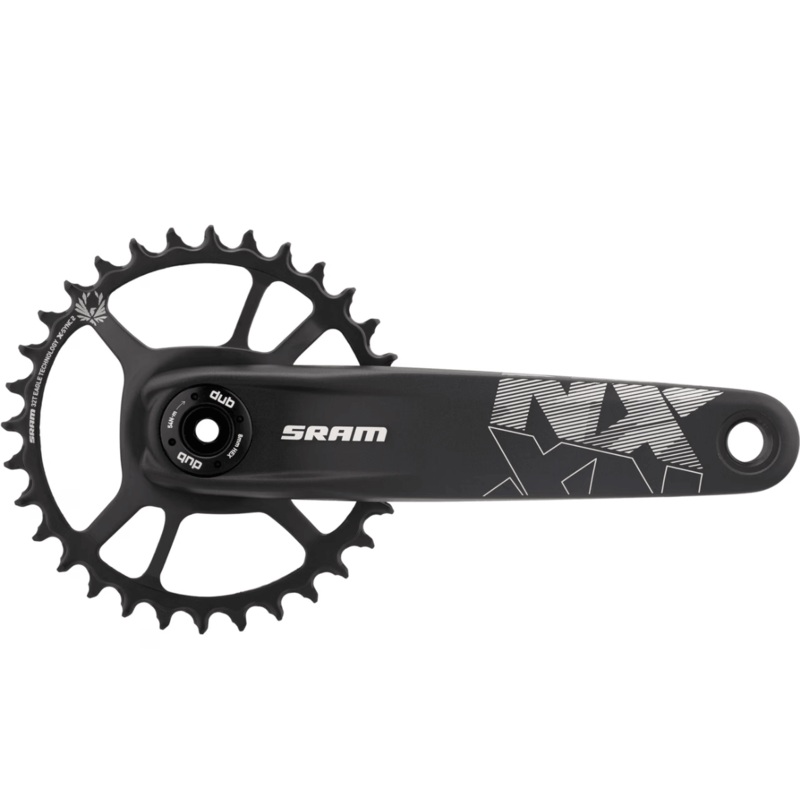 SRAM NX Eagle FC-NX-1-C1  Dub Crankset (Black)